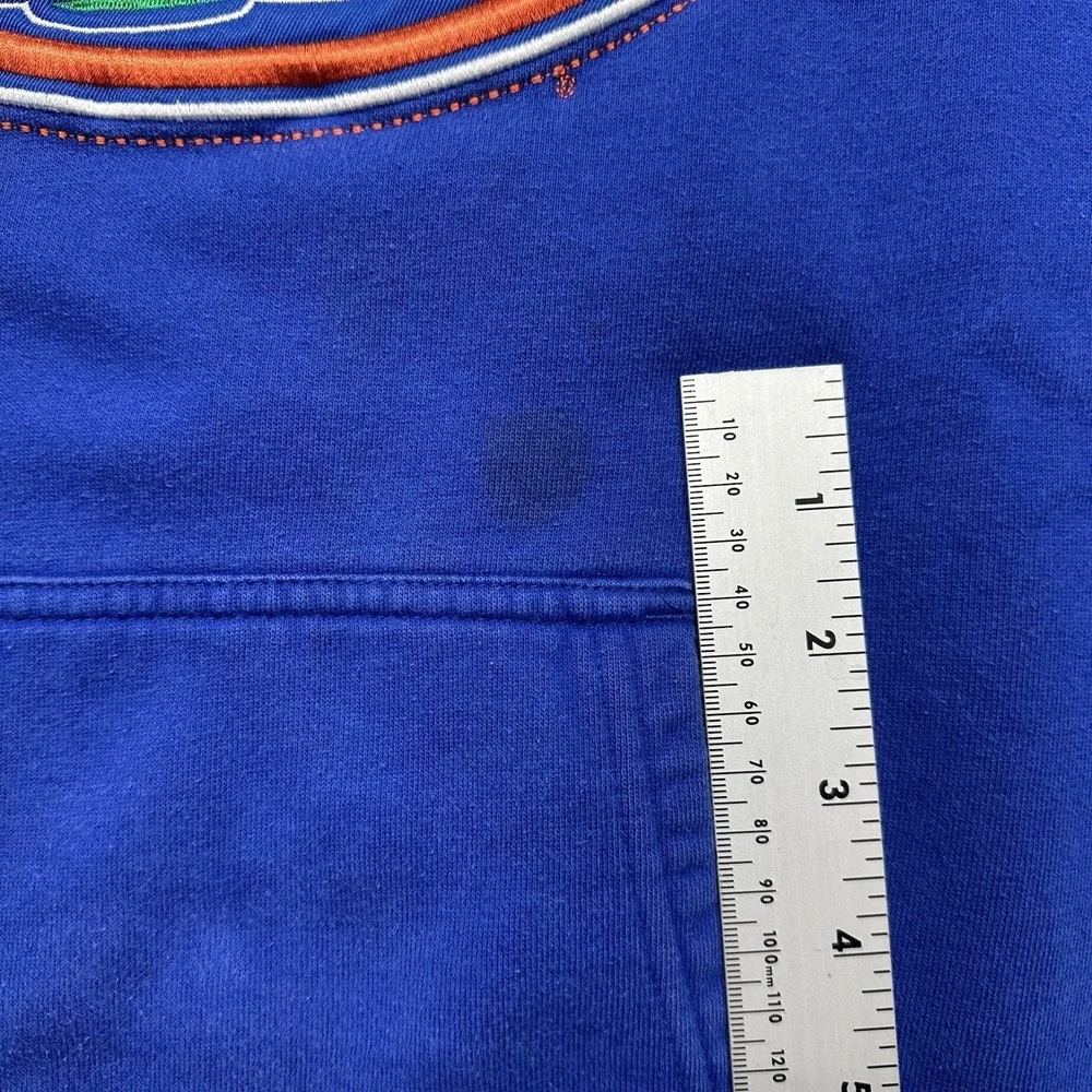 Nike H7TRG Size Medium Florida Gators Blue Hoodie 00014298XFG1 Hooded Sweatshirt